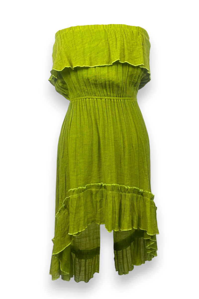 Robe bustier à volants Vintage, TM