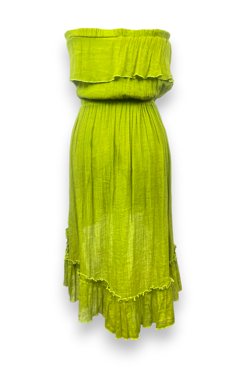 Robe bustier à volants Vintage, TM