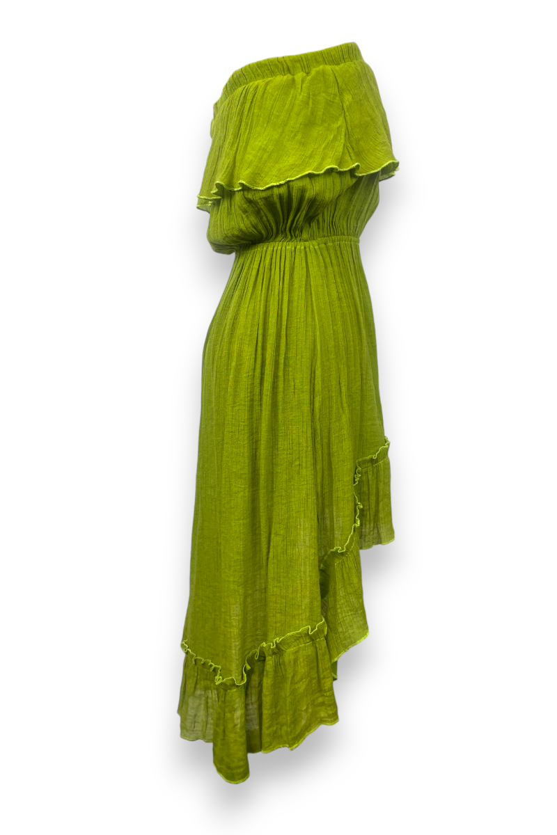 Robe bustier à volants Vintage, TM