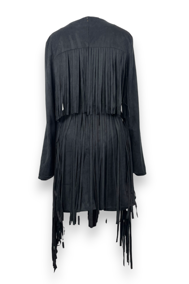 Robe cowgirl à frange Lavish Alice, T40