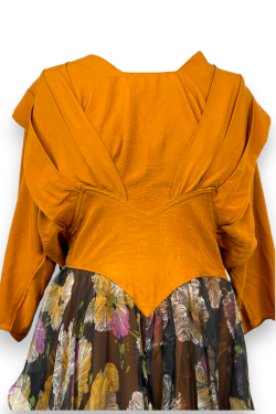 Robe à volants fait-main, Vintage, TM