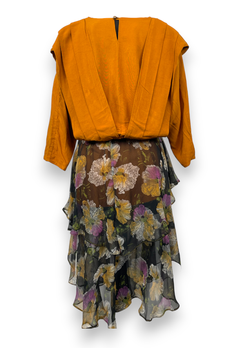 Robe à volants fait-main, Vintage, TM