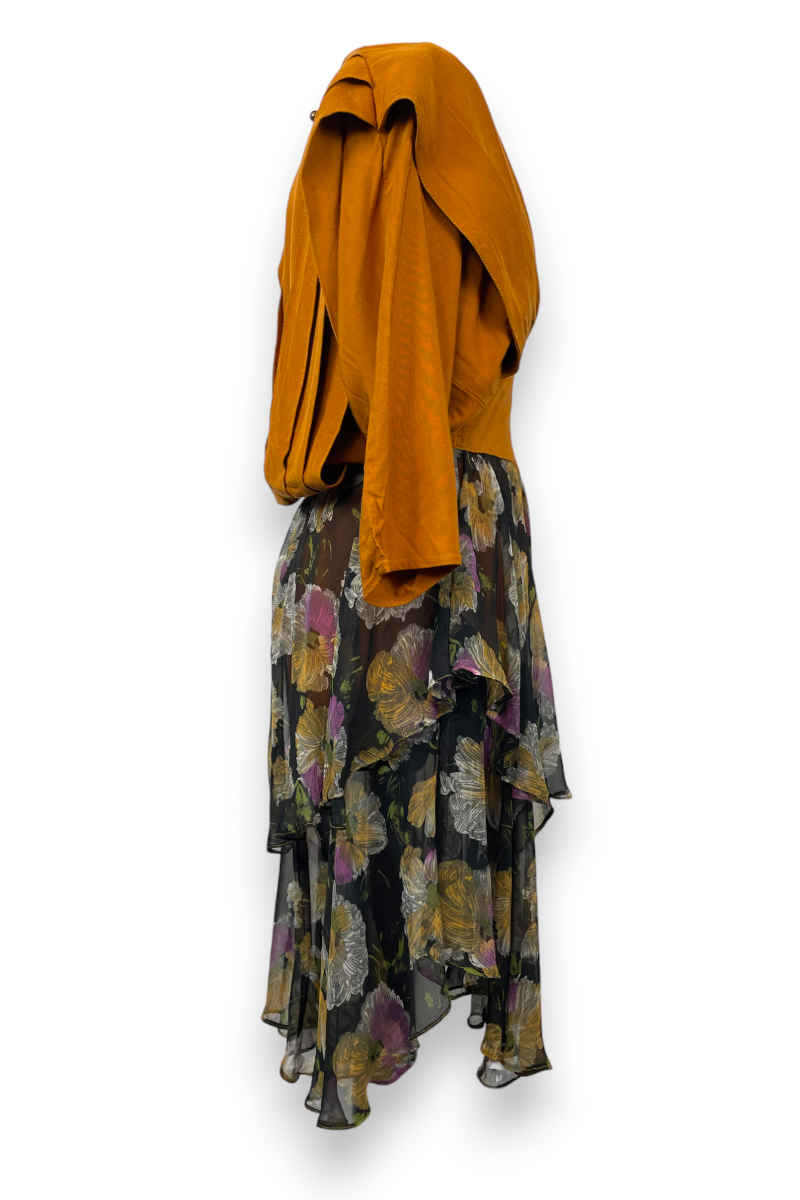 Robe à volants fait-main, Vintage, TM