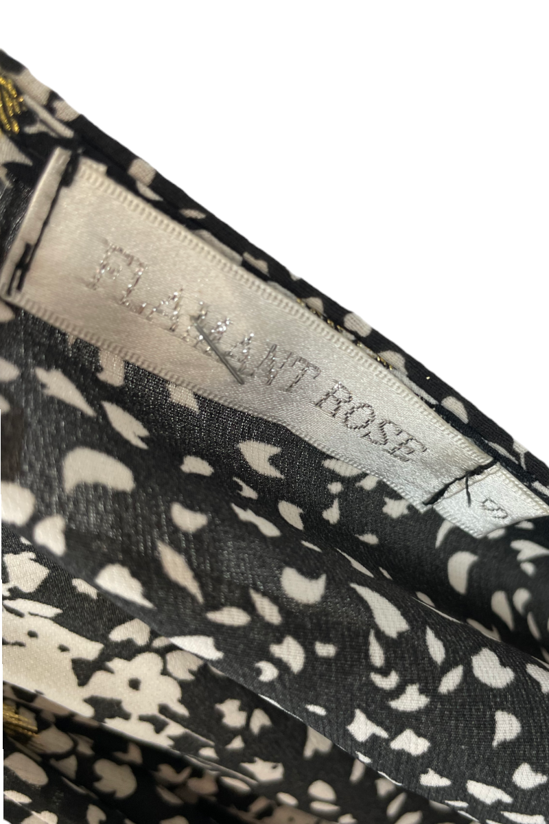 Robe dorée Flamant Rose, TS