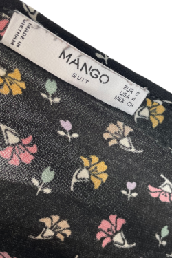 Robe fleurie Mango, TS