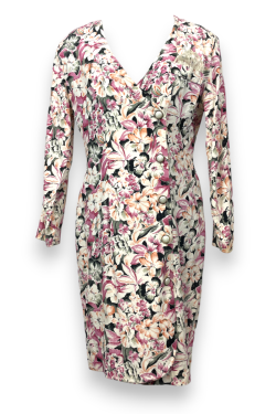 Robe fleurie Vintage Dawn Joy Fashions, TL