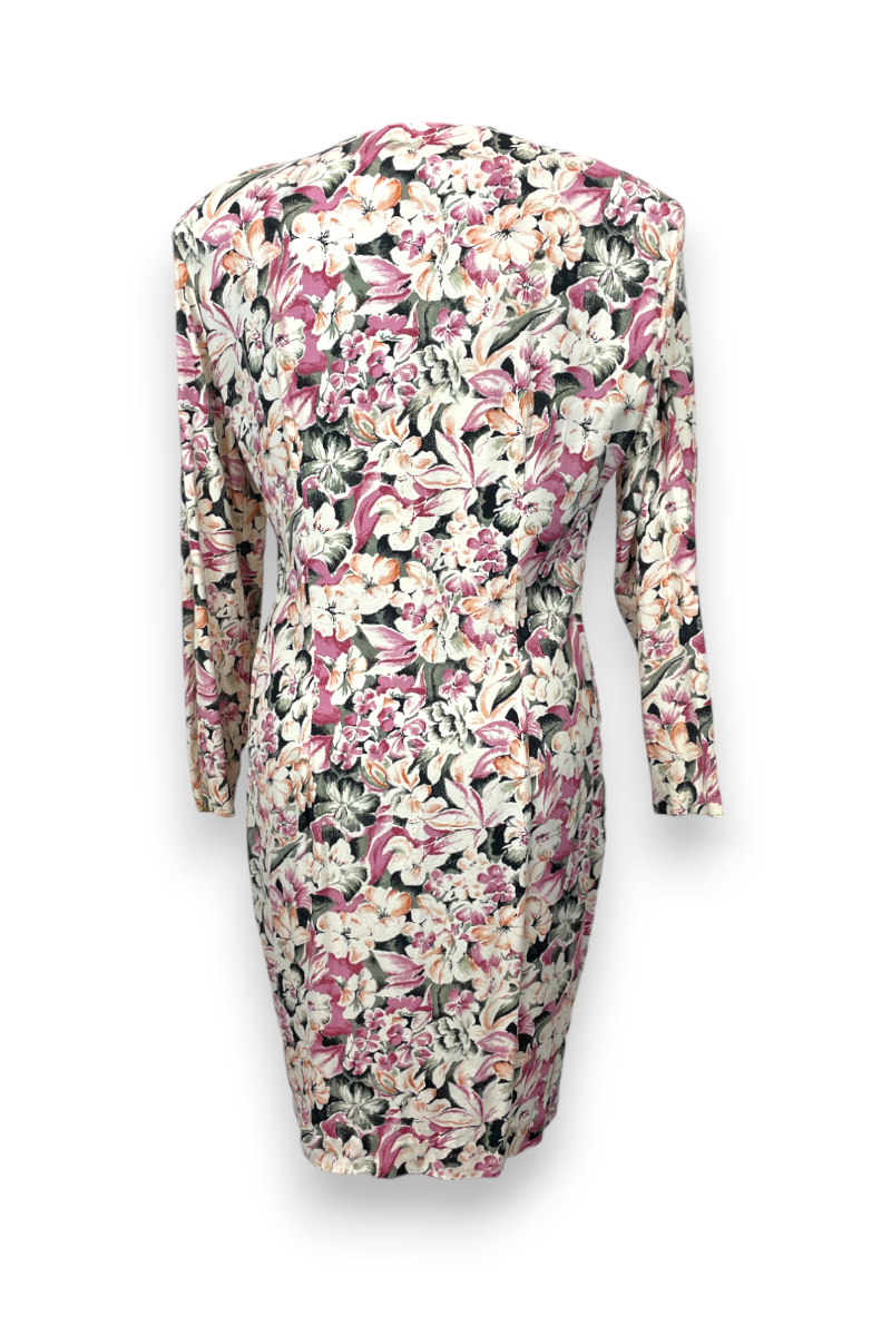 Robe fleurie Vintage Dawn Joy Fashions, TL