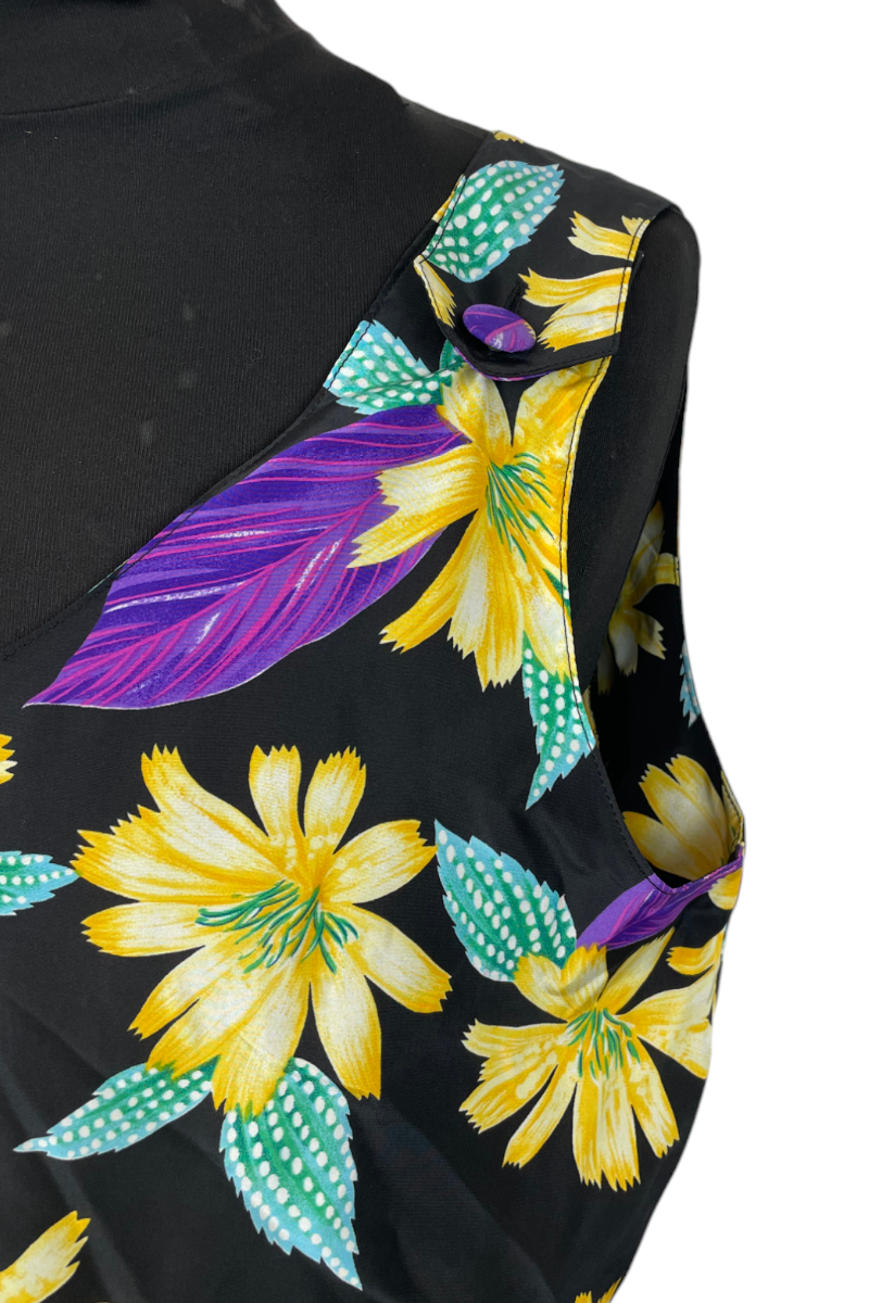 Robe Hawaï Mary West, fabriquée en France, T36