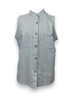 Blouse débardeur carreaux Eider, TXL