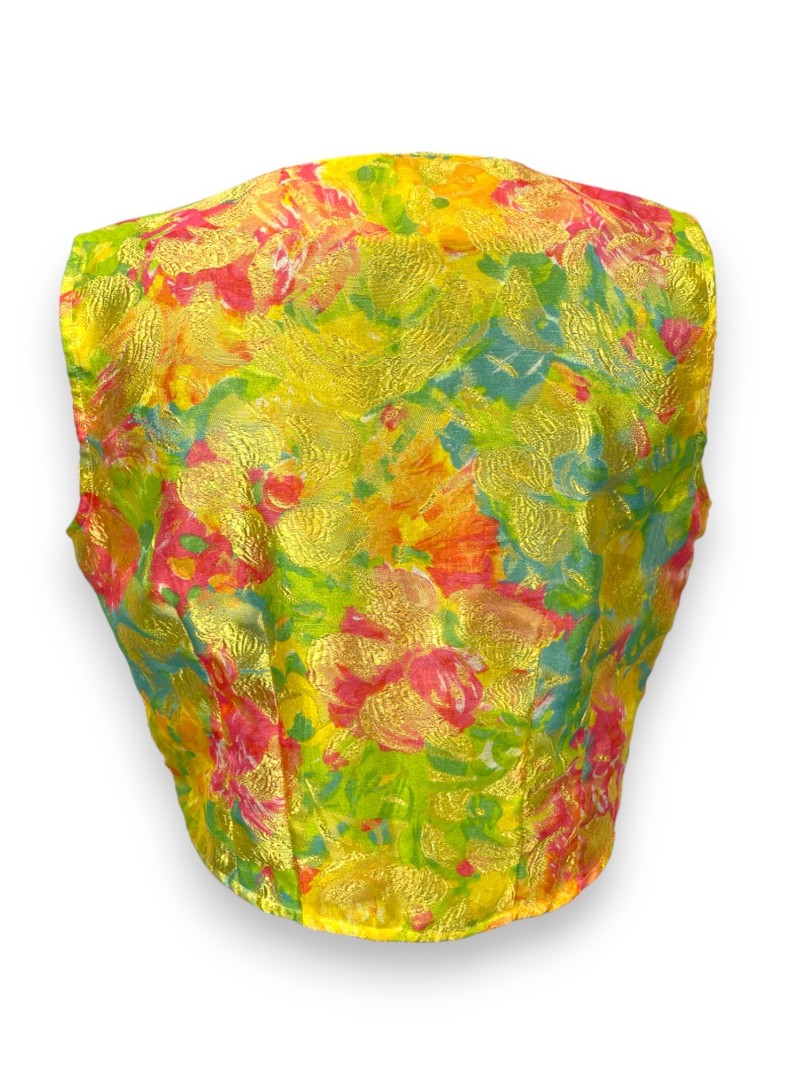 Blazer sans manches fleuri Archie Pell, T36