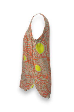 Débardeur fluide multicolore Acoté, T2