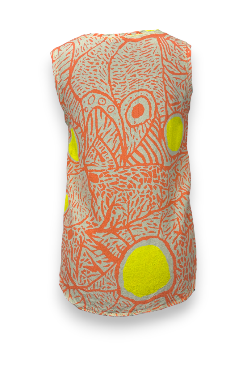 Débardeur fluide multicolore Acoté, T2