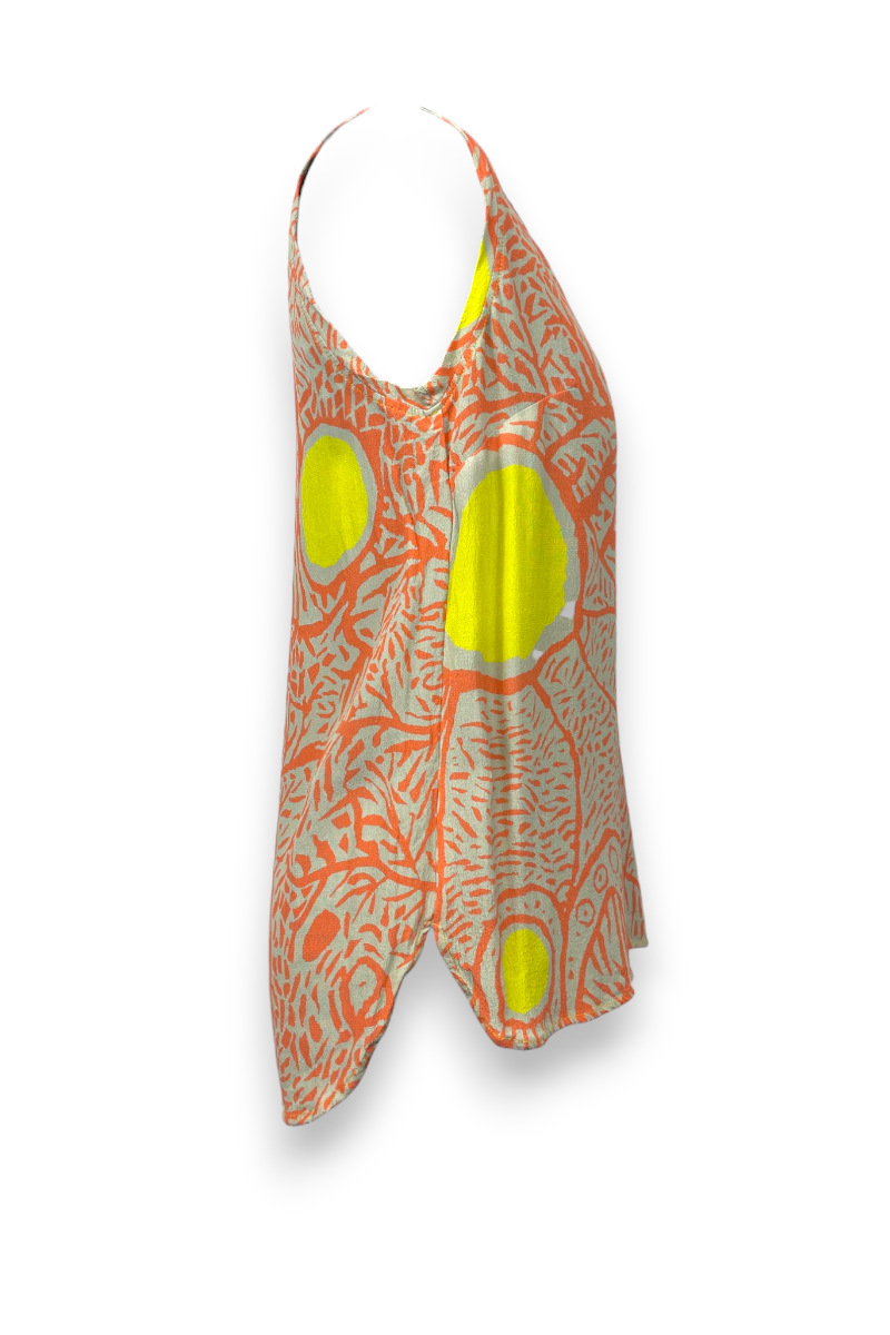 Débardeur fluide multicolore Acoté, T2