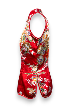 Débardeur style chinois fleuri, TS