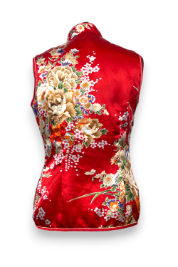 Débardeur style chinois fleuri, TS