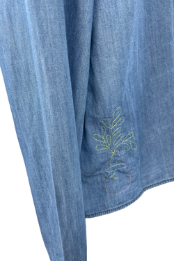 Chemise Denim H&M, T40