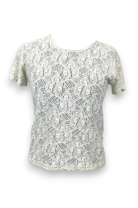 Top dentelle transparent...