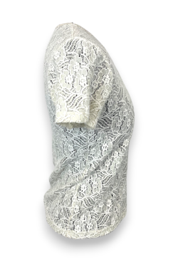 Top dentelle transparent Vintage, T2