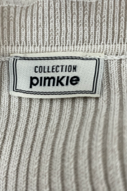 Gilet crop top, manches courtes Vintage, TS