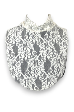 Col en dentelle Vintage, fait-main