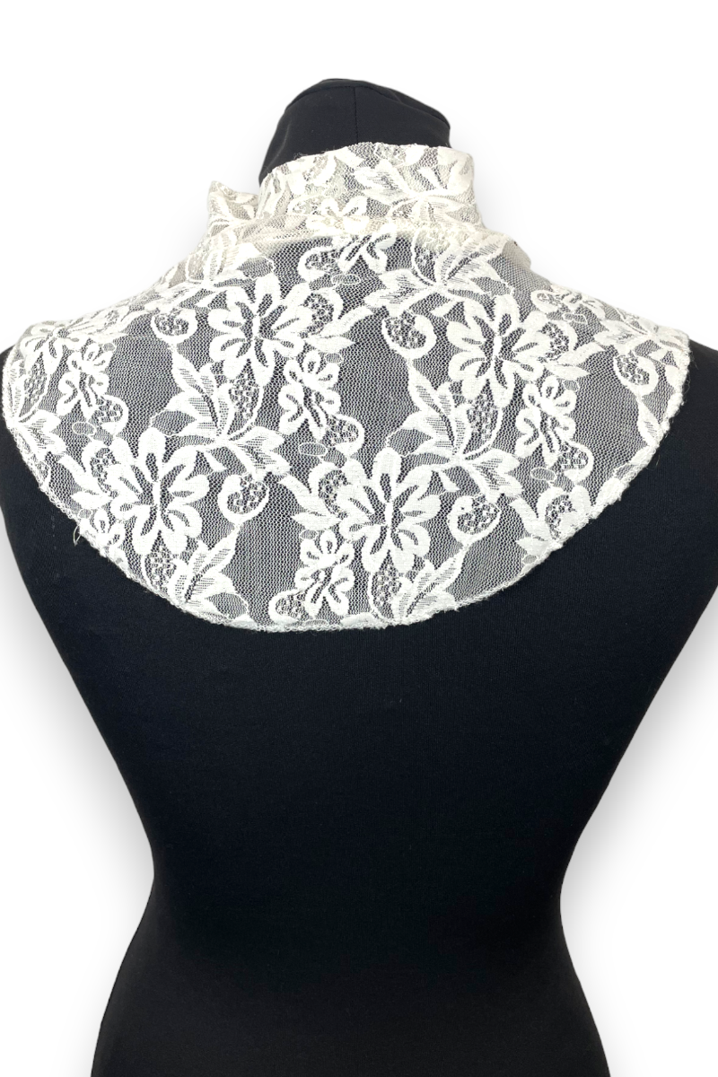 Col en dentelle Vintage, fait-main