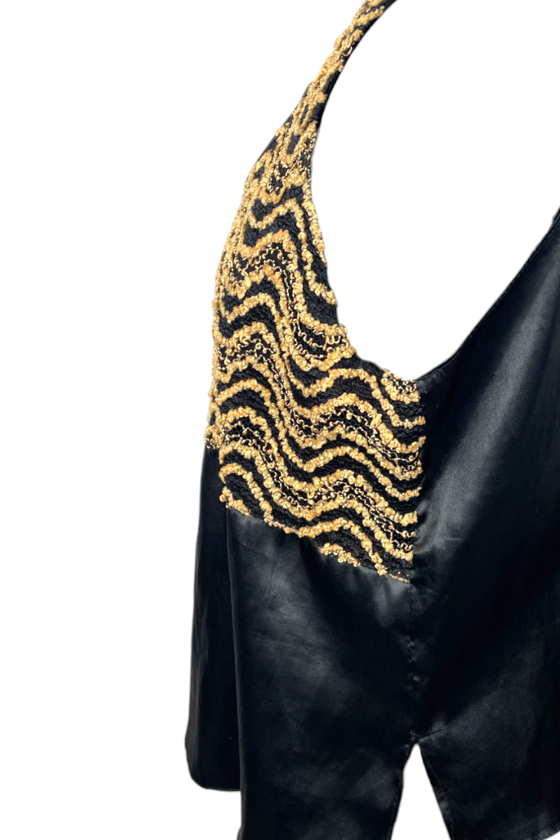 Débardeur fluide Vintage, fabriqué en France, TL