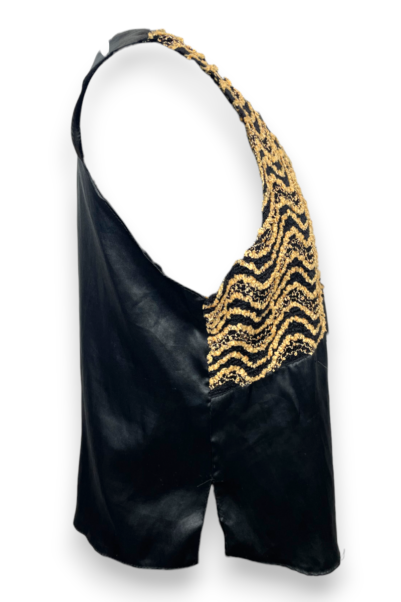 Débardeur fluide Vintage, fabriqué en France, TL