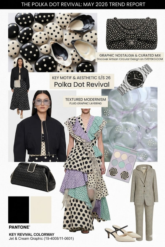 Polka Dot Revival : Réinventer l'imprimé à pois en mai 2026